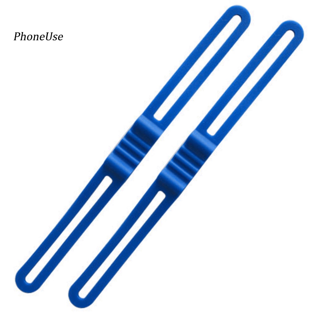 Bộ 2 Dây Buộc Tay Lái Xe Đạp Bằng Silicon PU Chống Trượt