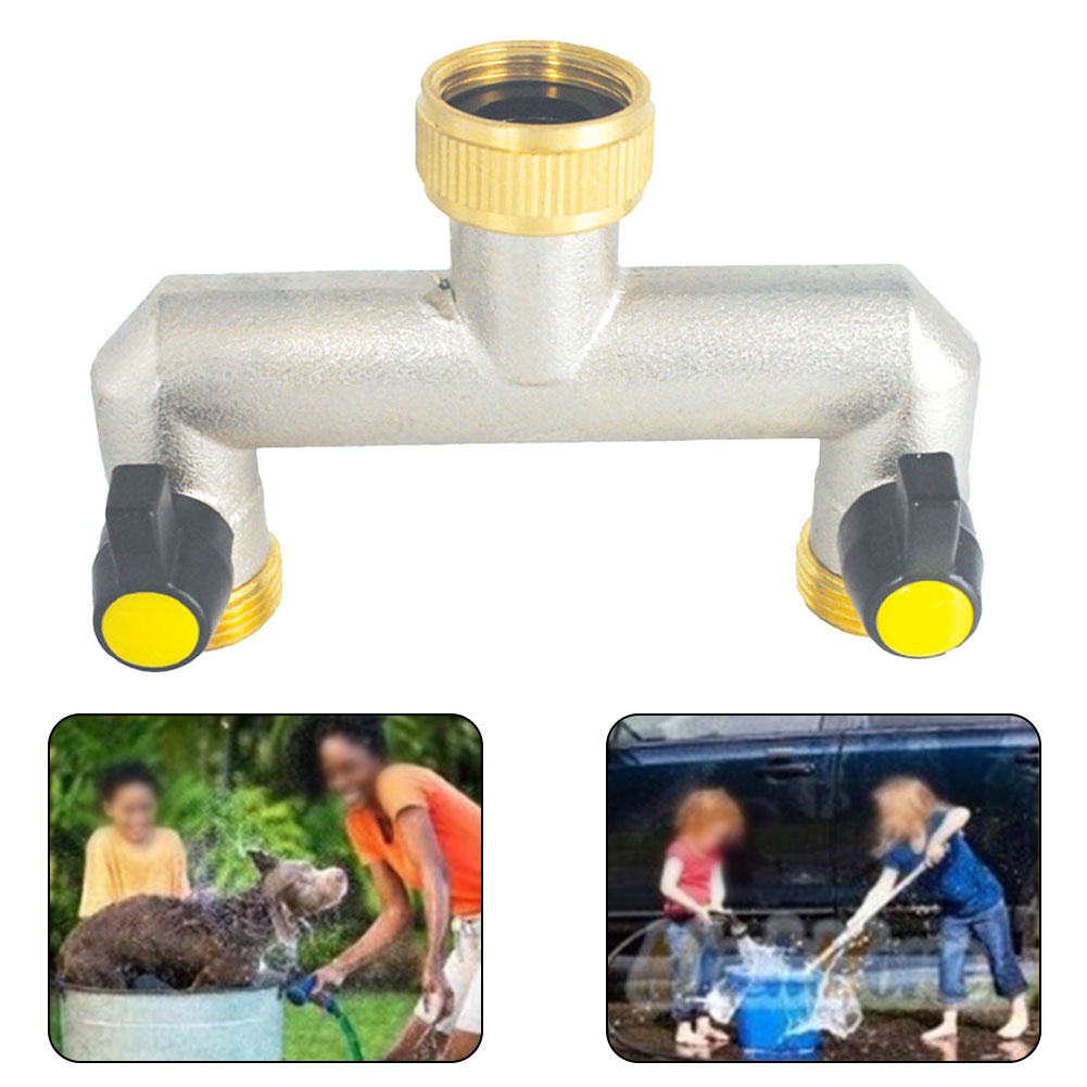 Đầu Chia Vòi Nước Bằng Đồng Thau 3 / 4 Inch Mới