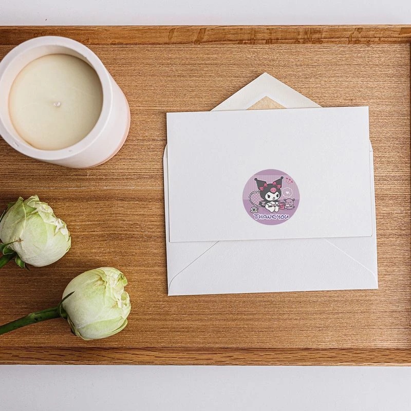 Nhãn Dán Trang Trí Mũ Bảo Hiểm / Cốc Nước / Đồ Chơi Trẻ Em Hình Sanrio Kuromi My Melody Thời Trang Mới 200 Dễ Thương