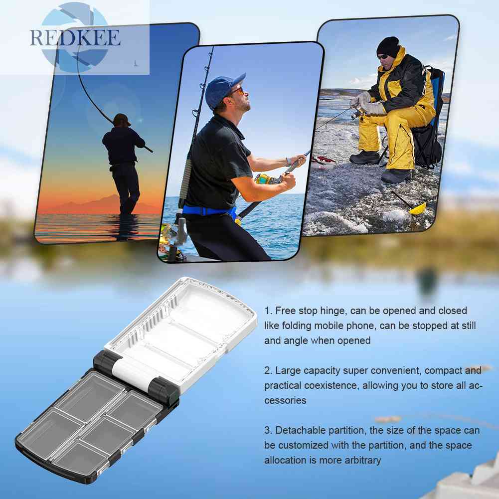 Hộp Đựng Mồi Câu Cá Đa Năng Có Thể Tháo Rời Tiện Dụng