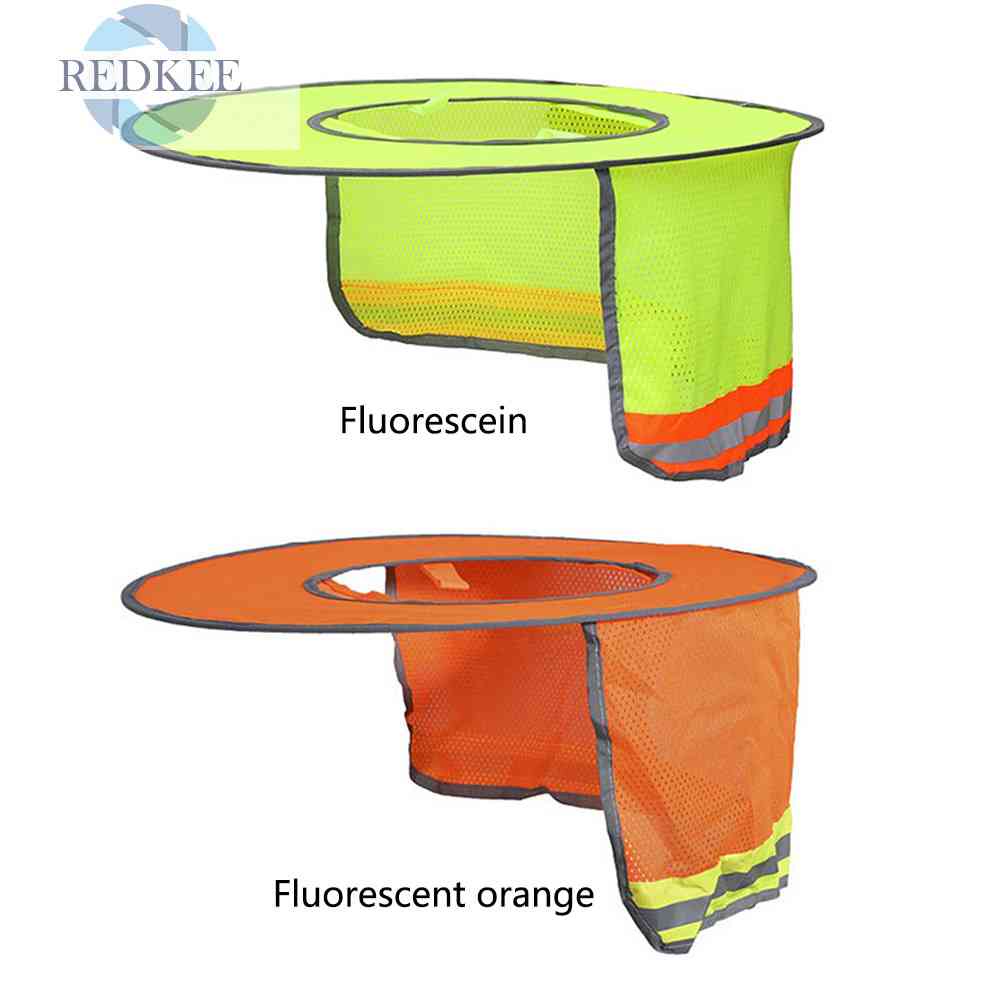 Mũ Cứng Che Cổ Chống Nắng Bảo Vệ Khi Xây Dựng