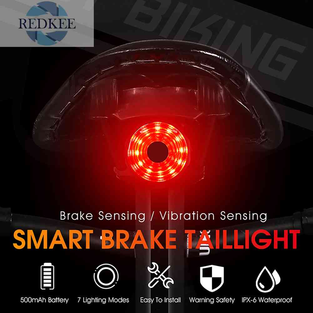 Đèn LED Sạc USB Độ Sáng Cao Cho Xe Đạp