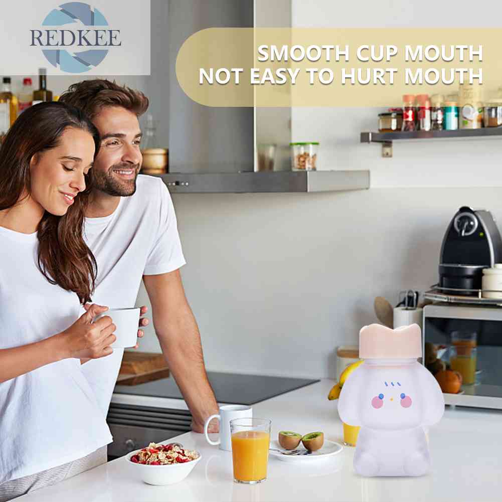 Bình Nước 800ML Họa Tiết Hoạt Hình Dễ Thương