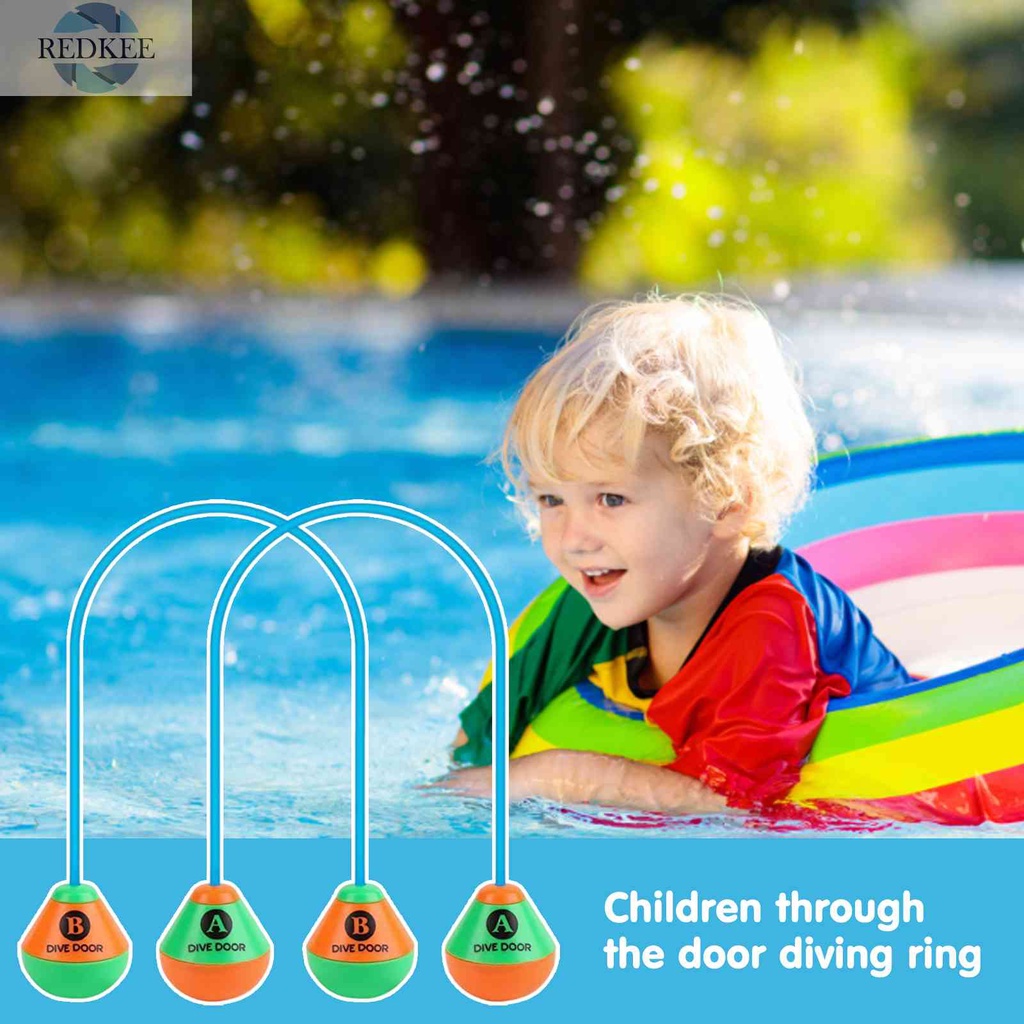 Set 2 Dây Phao Tập Bơi Gắn Cửa Có Thể Tái Sử Dụng