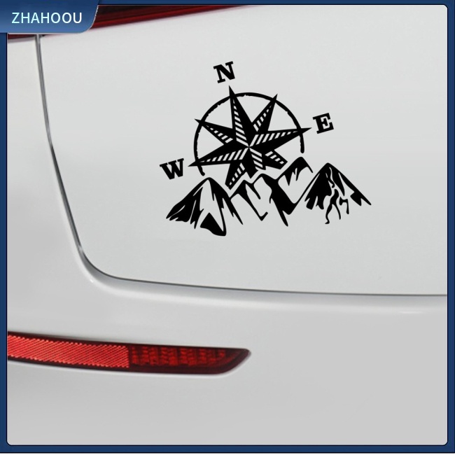 ☃Nhà Cửa☃ Miếng Dán Trang Trí Xe Hơi Hình La Bàn Navigate Mountain D-1372