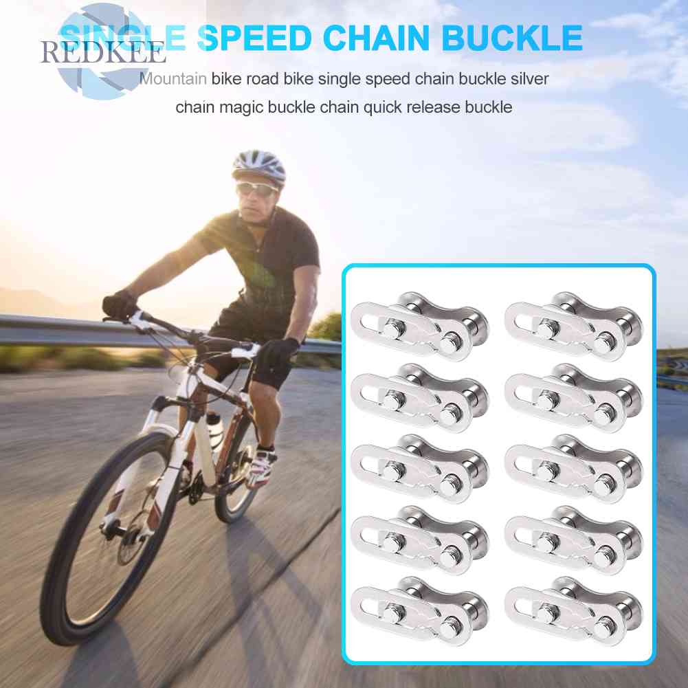 Bộ 10 Khóa Dây Xích Xe Đạp Leo Núi Tháo Lắp Nhanh Tiện Dụng