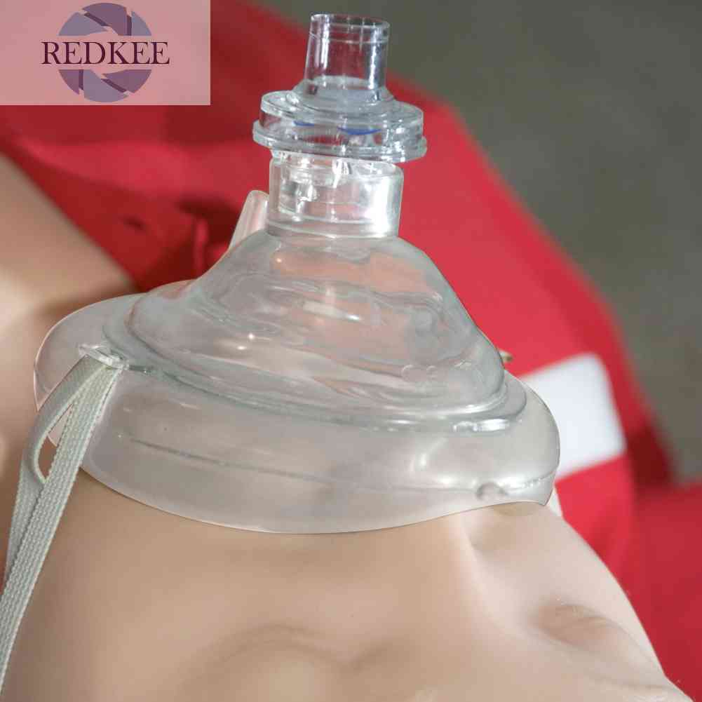 Mặt Nạ Thở CPR Có Van Thở Nhân Tạo Một Chiều Có Thể Tái Sử Dụng