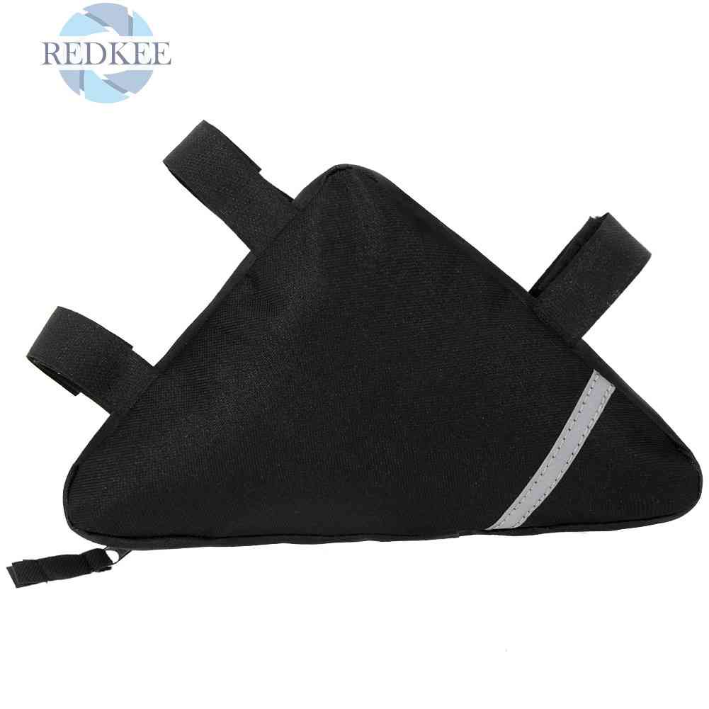 1 Túi Tam Giác Chống Thấm Nước Đựng Vật Dụng Tiện Lợi Gắn Khung Trước Xe Đạp