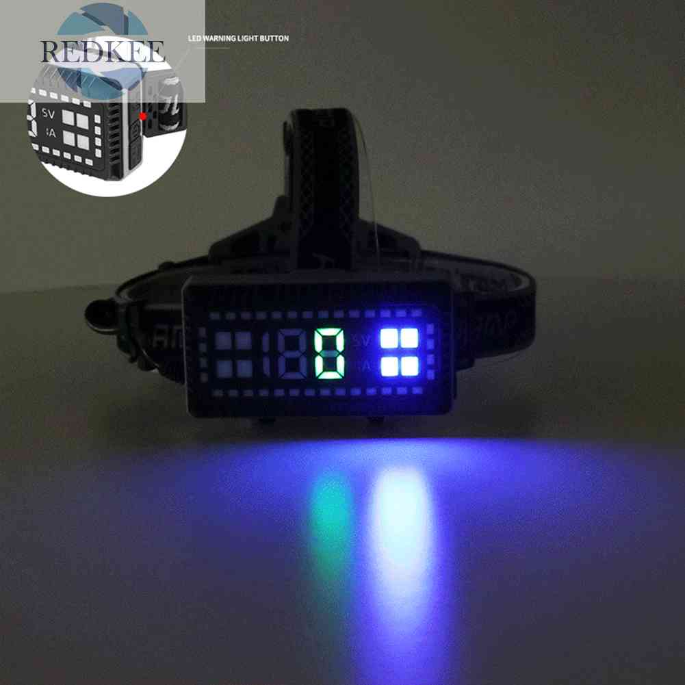 Đèn Pin Đeo Trán Chống Thấm Nước XHP160 LED