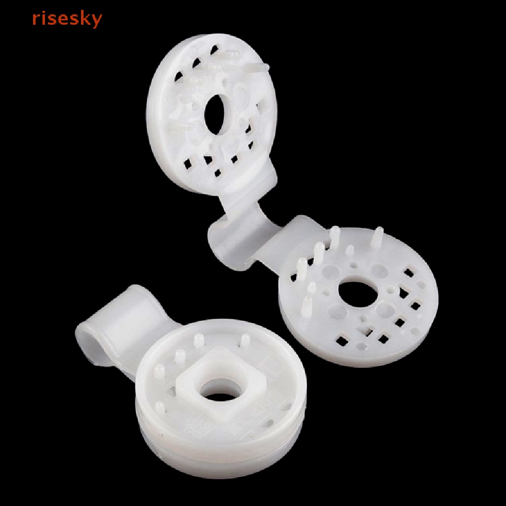 Set 10 Kẹp Lưới Che Nắng Màu Trắng Dùng Để Lắp Đặt Đồ Dùng Làm Vườn
