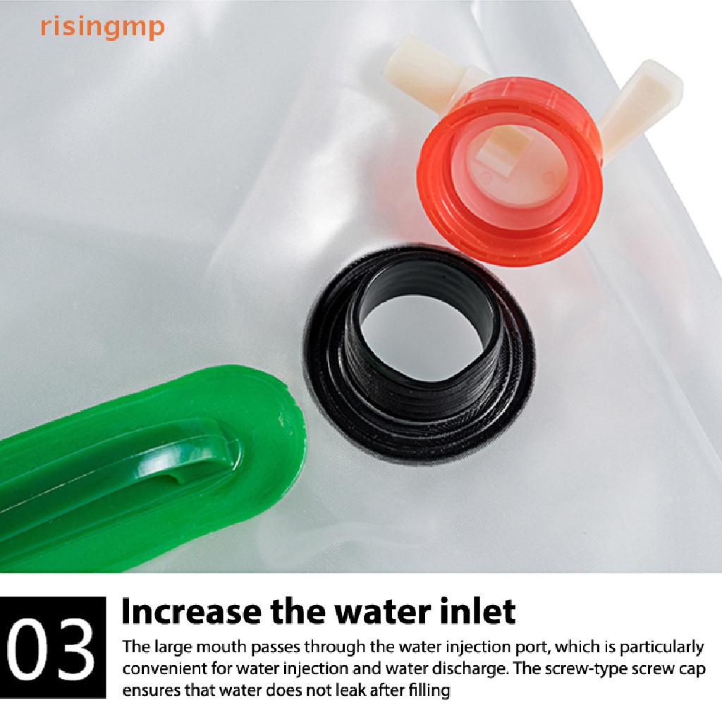 Túi Đựng Nước Cỡ Lớn Có Thể Gấp Gọn Tiện Dụng Mang Theo Cắm Trại