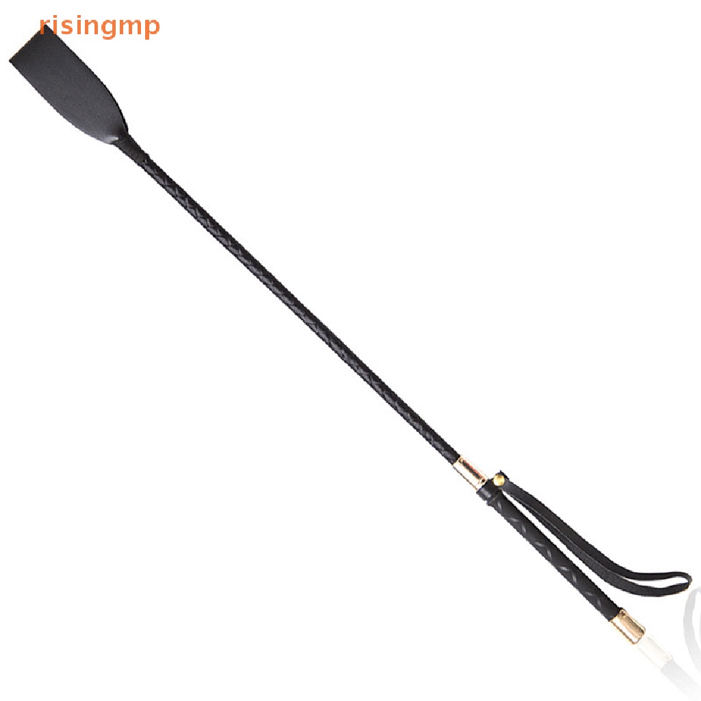 [risingmp] Cưỡi Ngựa Cưỡi Ngựa Equestrian Bằng Da PU Gọn Nhẹ Chống Trượt Có Tay Cầm