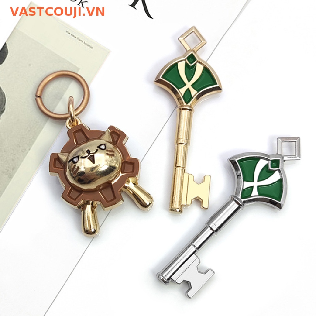 Móc Khóa VASTJI Hóa Trang Va Chạm Alhaitham Kaveh Kawaii