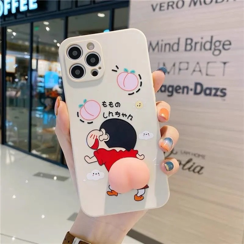 Đồ Chơi Nắn Bóp Đàn Hồi Giảm Stress Hình Mông Quả Đào 3D N3V8