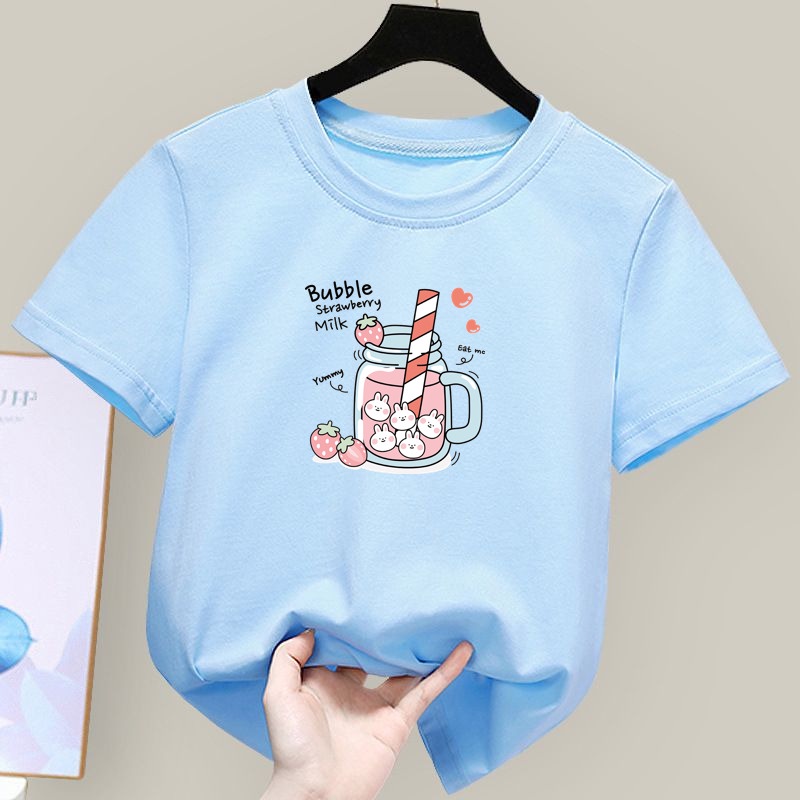 Bộ ÁO Cotton Unisex + QuầN Thun In HoạT HìNh Cho Bé Trai