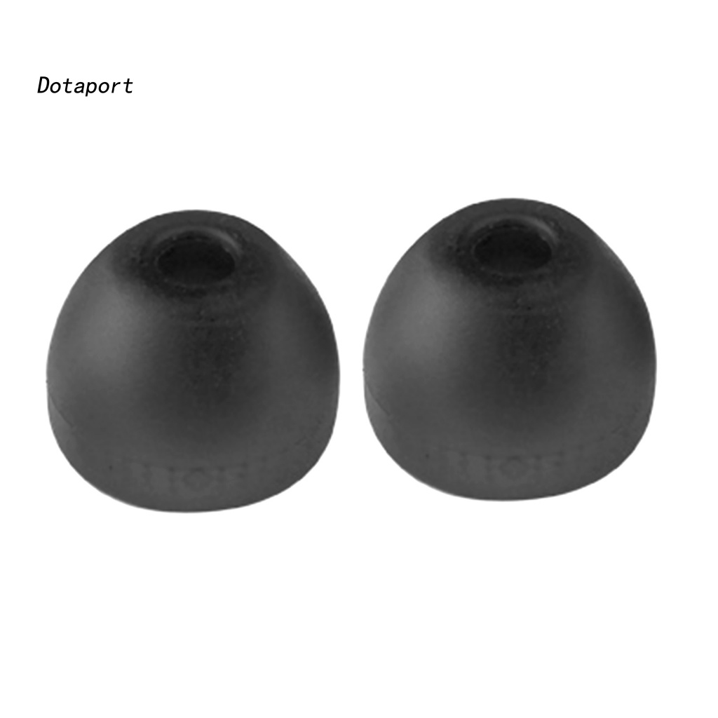 Set 2 Nút Tai Nghe Nhét Tai Mini Bằng Silicon Mềm Cách Âm Thoải Mái