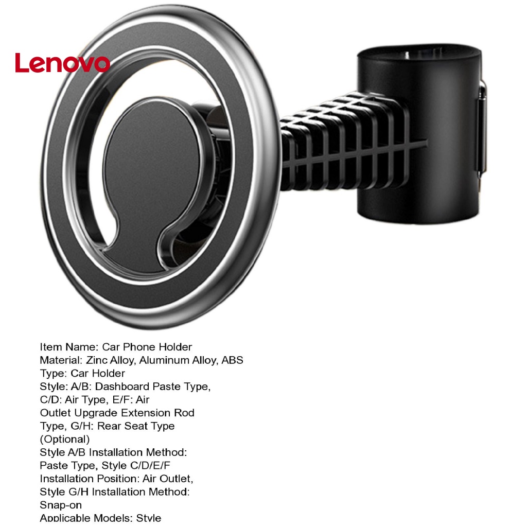 Giá Đỡ Điện Thoại / GPS Hình Hoa Hướng Dương Hít Nam Châm Xoay 360 Độ Chống Trượt Tiết Kiệm Không Gian Cho Xe Hơi