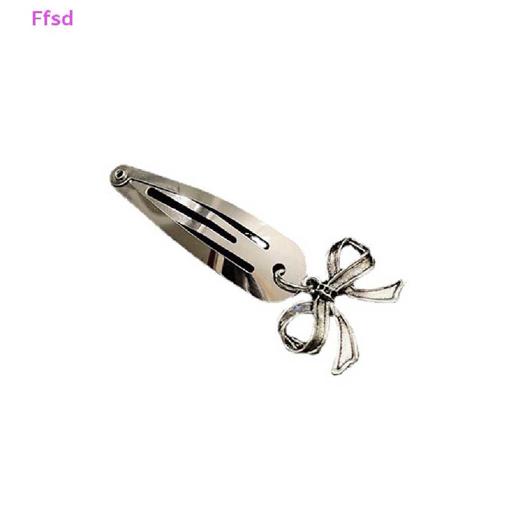 1 Kẹp Tóc Kim Loại Hình Tròn / Trái Tim Thời Trang Cho Nữ