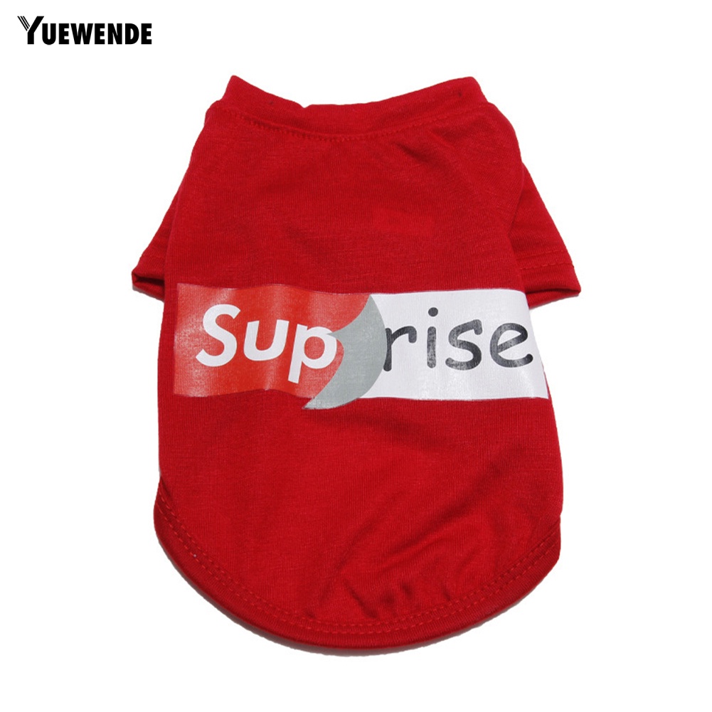 Áo Thun Mềm Mại Thoáng Khí Họa Tiết Hoạt Hình Thời Trang Mùa Hè Cho Thú Cưng