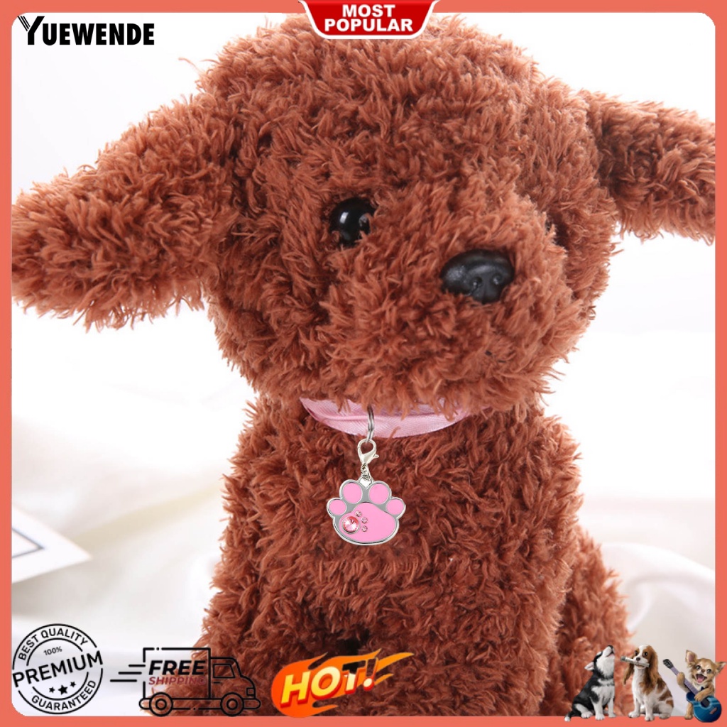 Thẻ Đeo Cổ Mini Bằng Kim Loại Đánh Bóng Chống Rỉ Sét Cho Thú Cưng