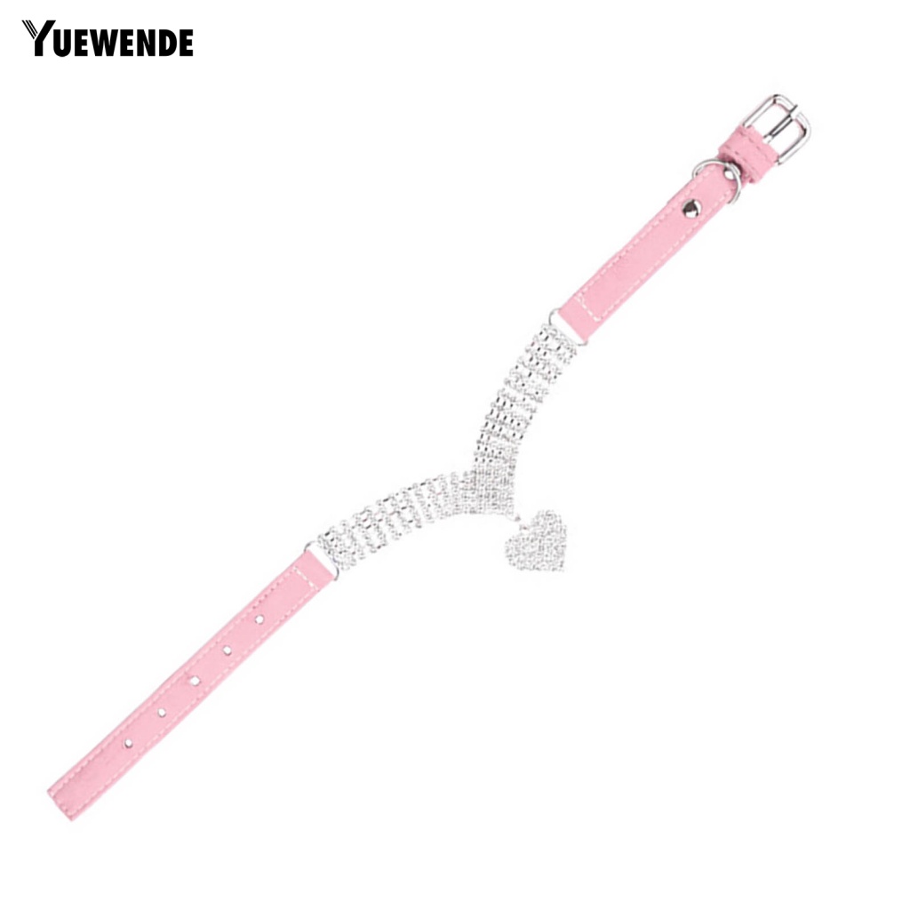 Vòng Cổ YE.B Đính Đá Thời Trang Mùa Xuân Xinh Xắn Cho Thú Cưng