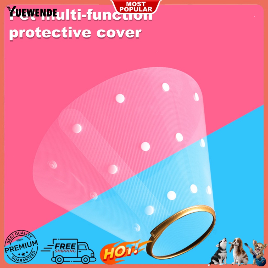 Vòng Cổ Hình Nón Bảo Vệ Chống Cắn Đa Năng Cho Thú Cưng