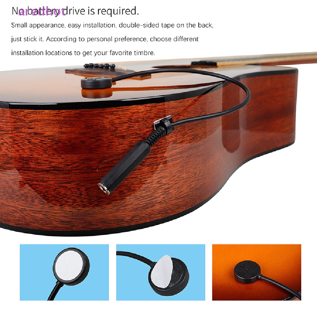 1 Pickup Rung Cho Đàn Guitar Violin Ukulele Mandolin Mới