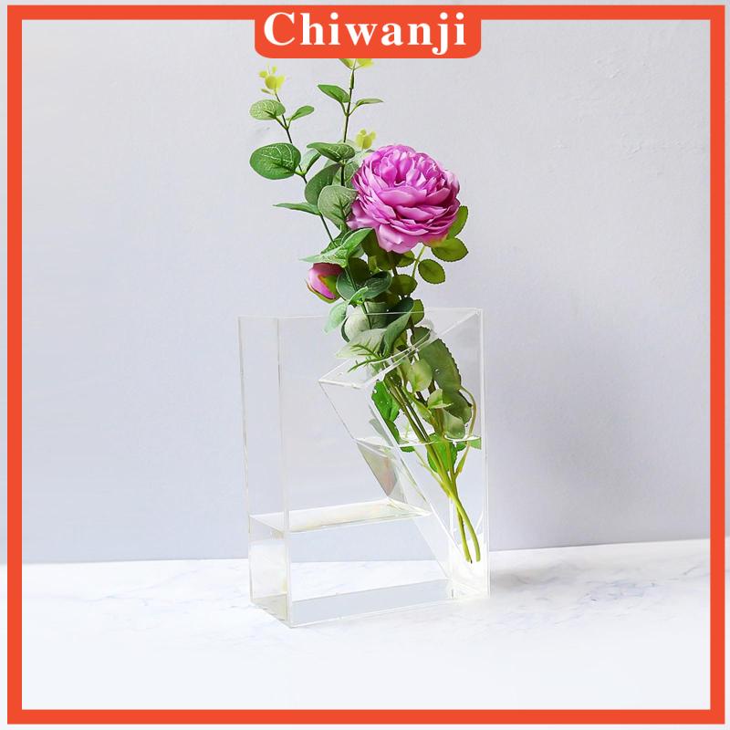 Lọ Hoa Bằng Acrylic Trong Suốt Sáng Tạo Độc Đáo Trang Trí Nhà Cửa / Tiệc Tùng