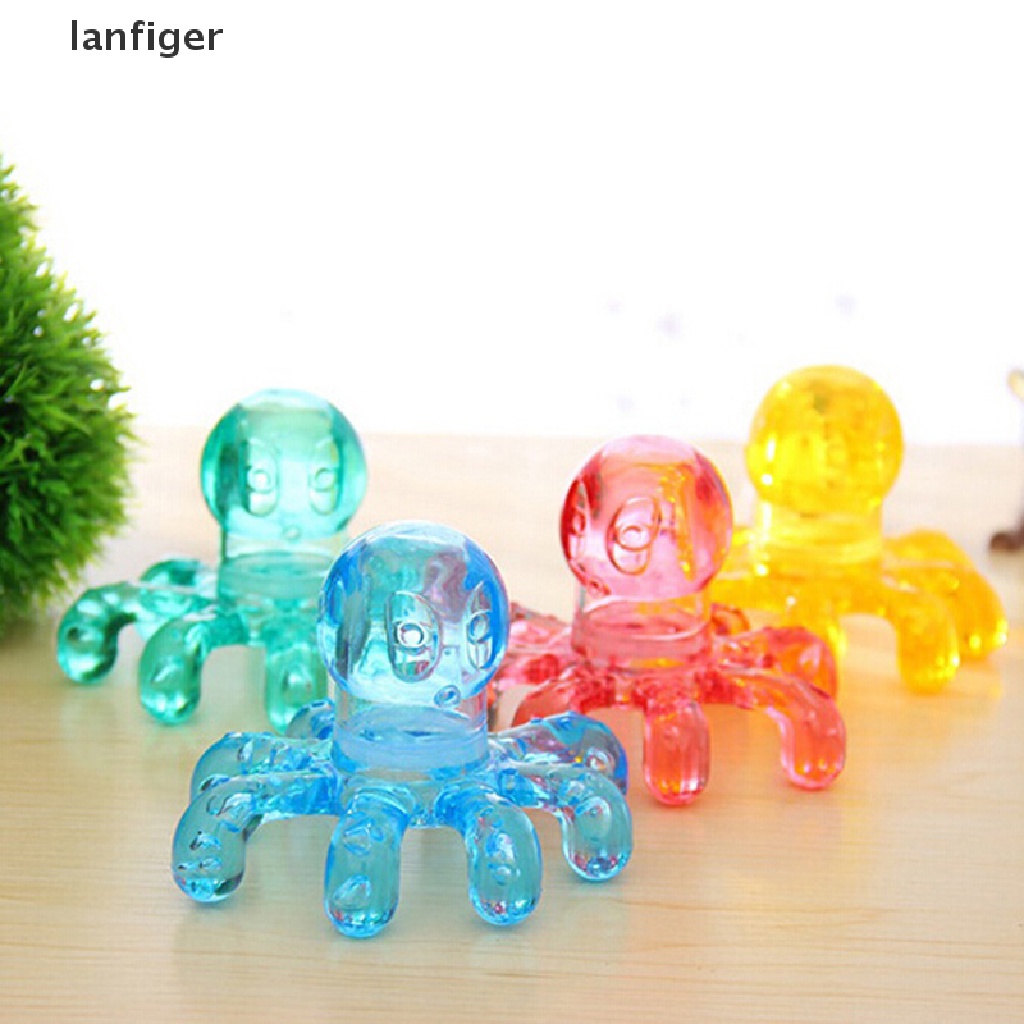 Dụng Cụ Mát Xa Cơ Bắp / Cổ / Lưng / Cầm Tay Hình Bạch Tuộc Nhỏ Gọn