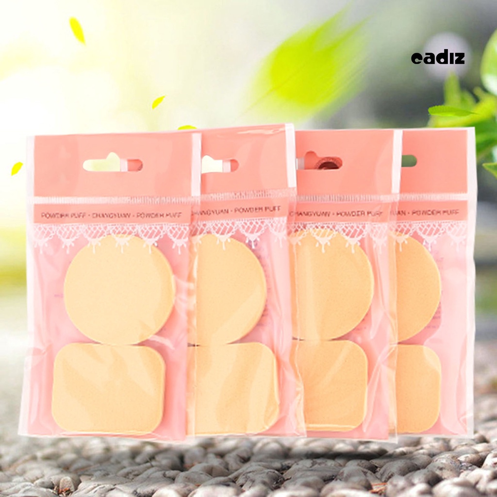 Set 2 Mút Trang Điểm Ướt Và Khô Mềm Mại Tiện Dụng