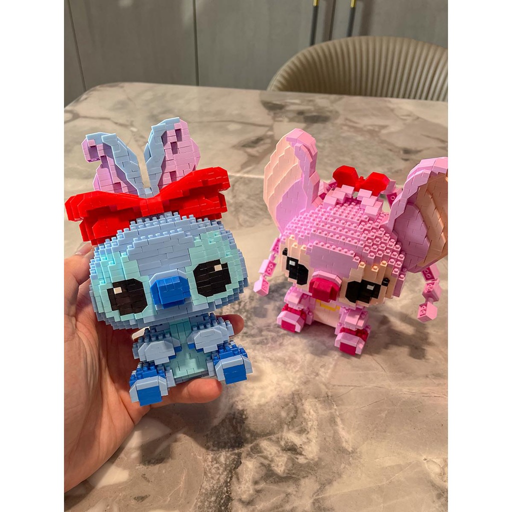 Bộ Đồ Chơi Lắp Ráp Mô Hình Stitch Cho Bé