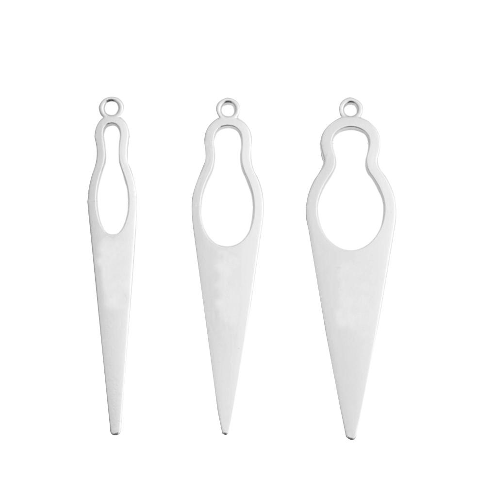 Set 3 Dụng Cụ Tạo Kiểu Tóc Dreadlock Bằng Thép Không Gỉ