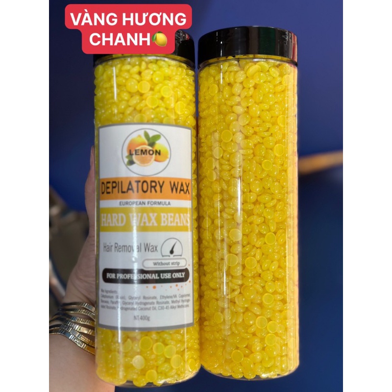 Sáp wax lông nóng dạng hạt hủ 400g Chính Hãng