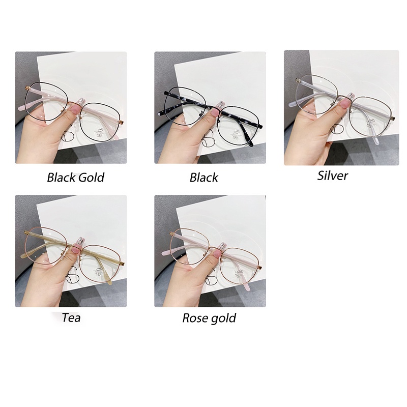 Kính Mát Gọng Vuông Chống Tia Bức Xạ Thời Trang