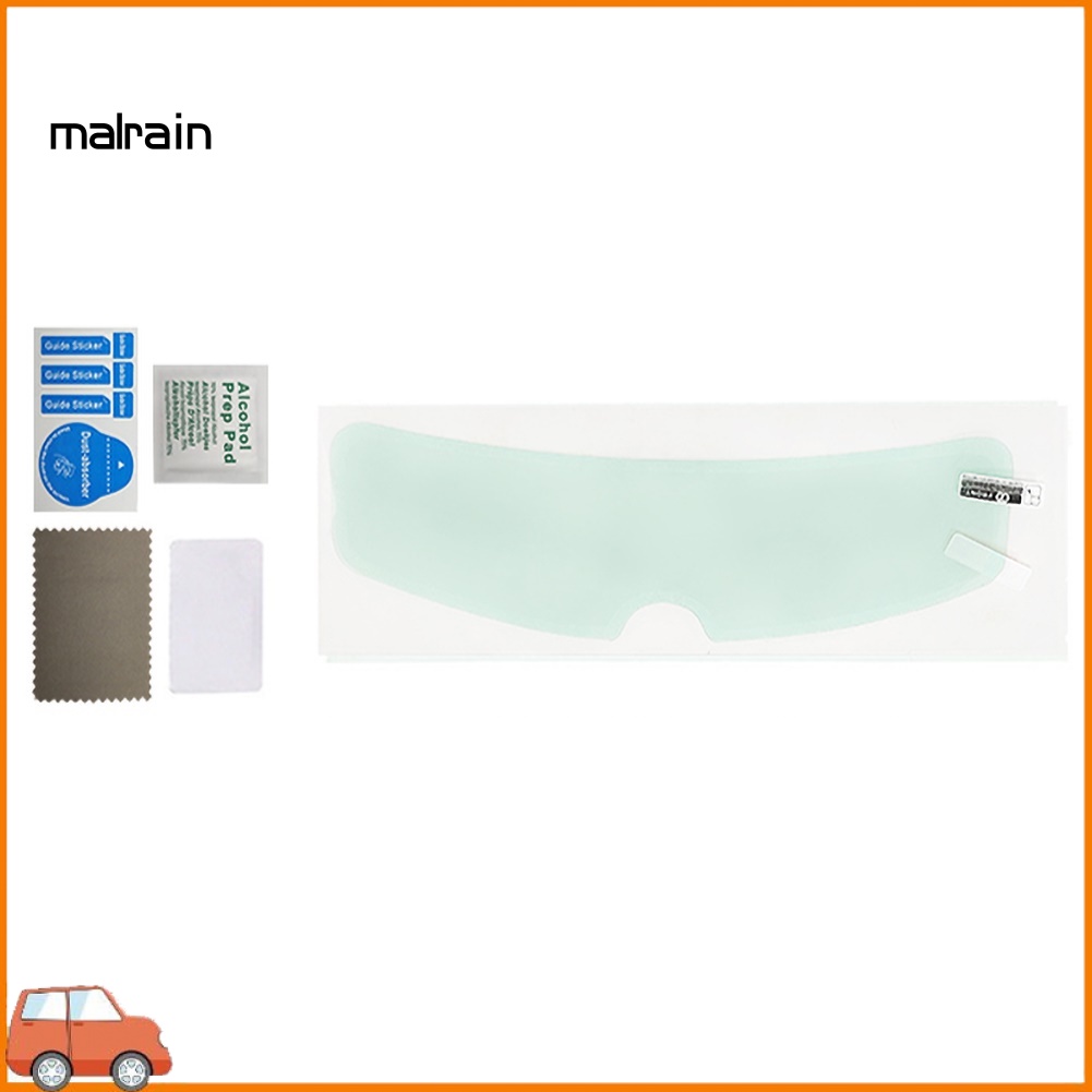 Miếng Dán Trong Suốt Chống Sương Mù Cho Mũ Bảo Hiểm Xe Máy