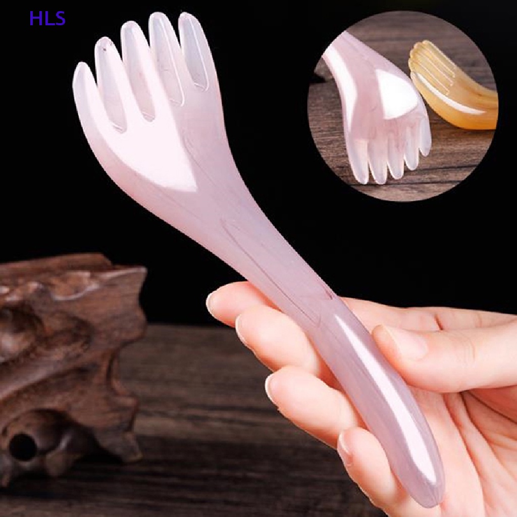 Dụng Cụ Mát Xa Da Đầu Bằng Nhựa Resin Năm Cánh Tiện Dụng