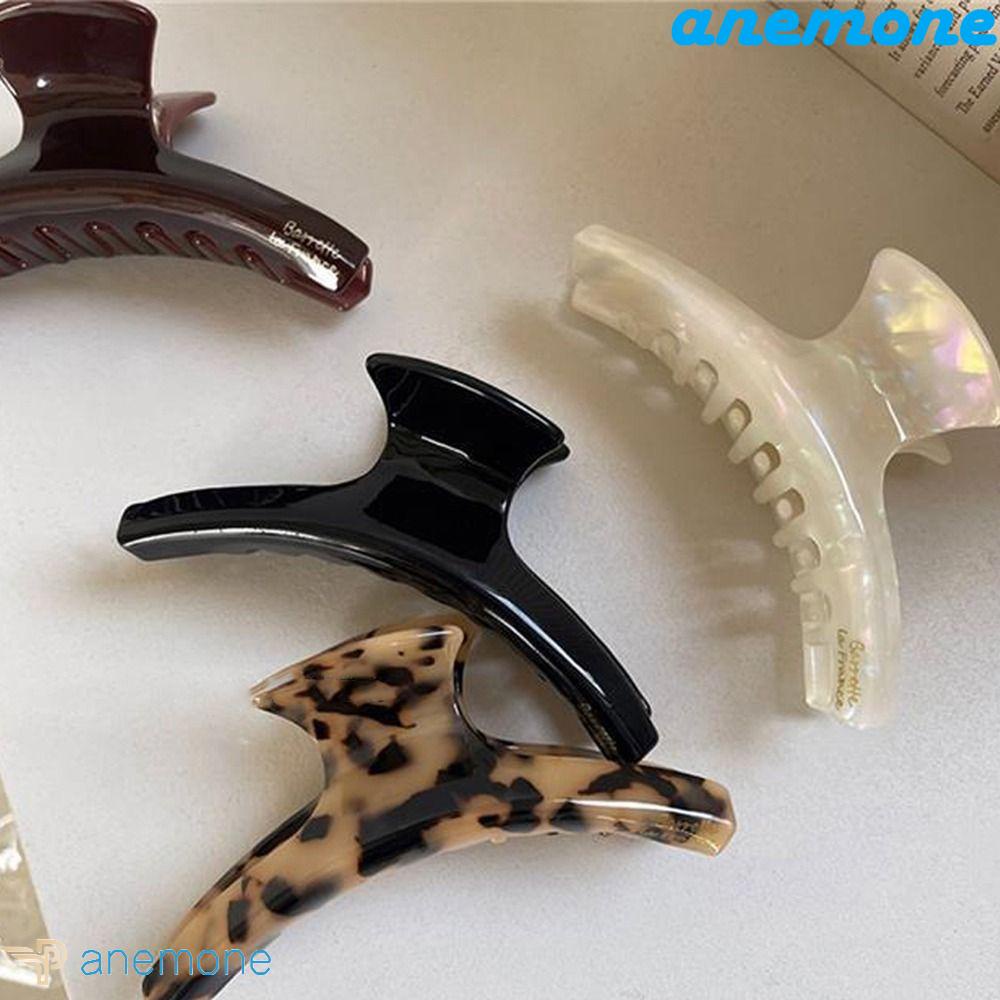 Kẹp Tóc Càng Cua Hình Cá Mập Bằng Sợi Acetate Phong Cách Hàn Quốc Ngọt Ngào Cho Nữ