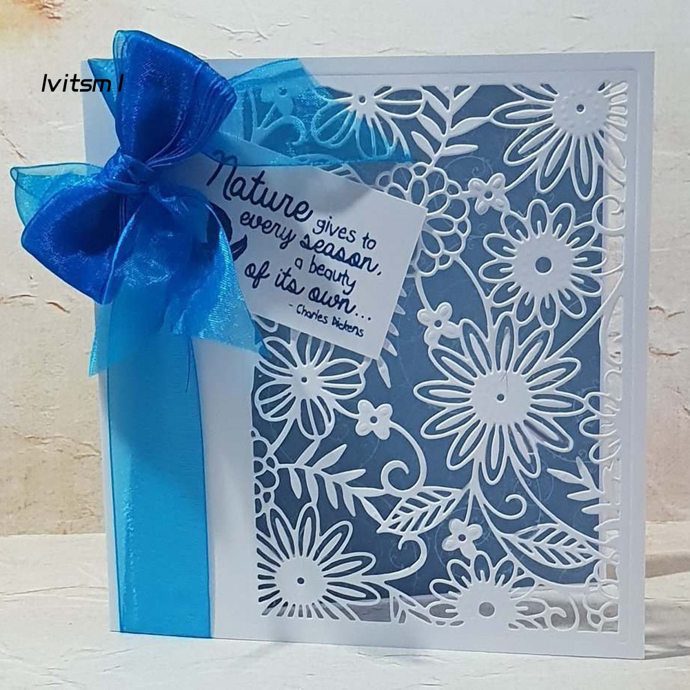 Khuôn Cắt Giấy Kim Loại Hình Hoa Xinh Xắn