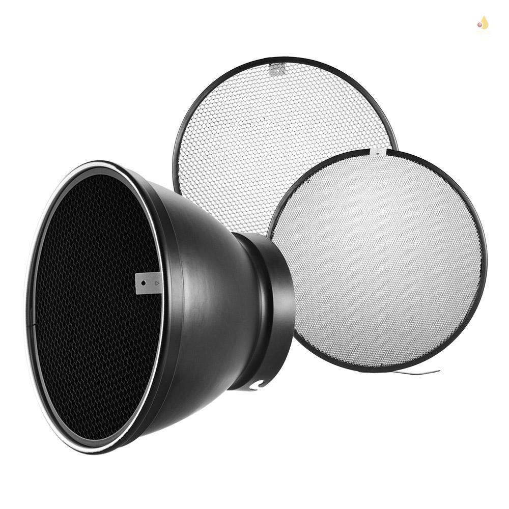 Bộ Đèn Gắn Trần Nhà 100Mm (Mynvn) 210mm Elinchmrom) 100Mm Elinchm° 30° 50° Thanh Lưới Tổ Ong Gắn Đèn Flash Chuyên Dụng Cho Studio