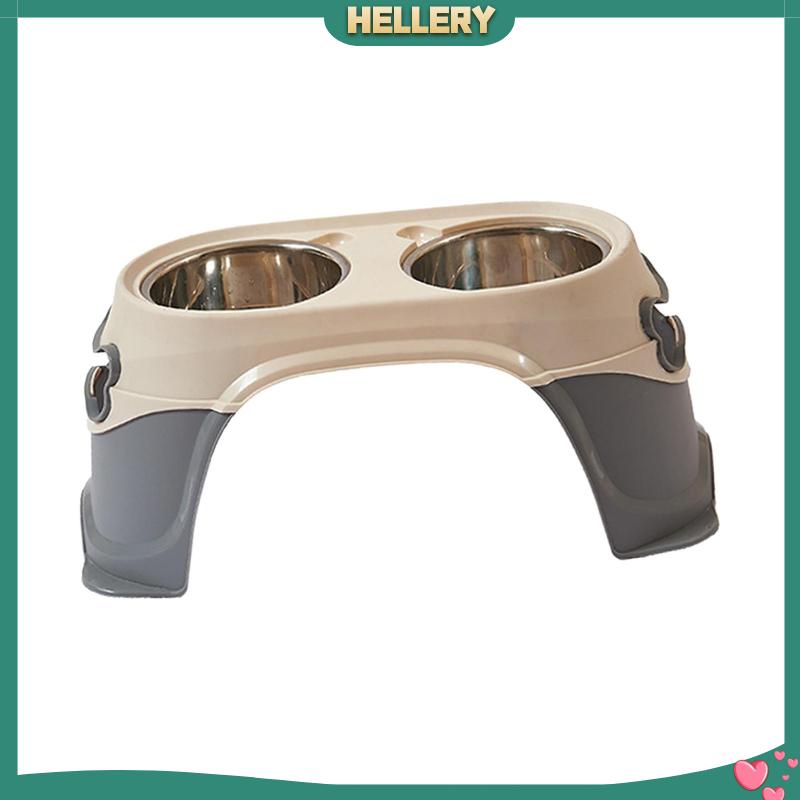 Đĩa Đựng Thức Ăn Chống Trượt Kèm Giá Đỡ Dành Cho Thú Cưng