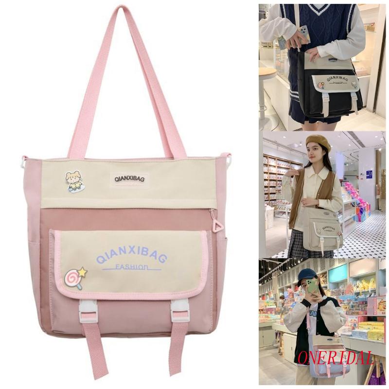 Túi Đeo Chéo Vai Sức Chứa Lớn Thời Trang Nhật Bản Dễ Thương Cho Nữ