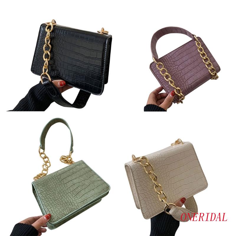 Túi Đeo Chéo Da PU Hình Vuông Nhỏ Thời Trang Dành Cho Nữ