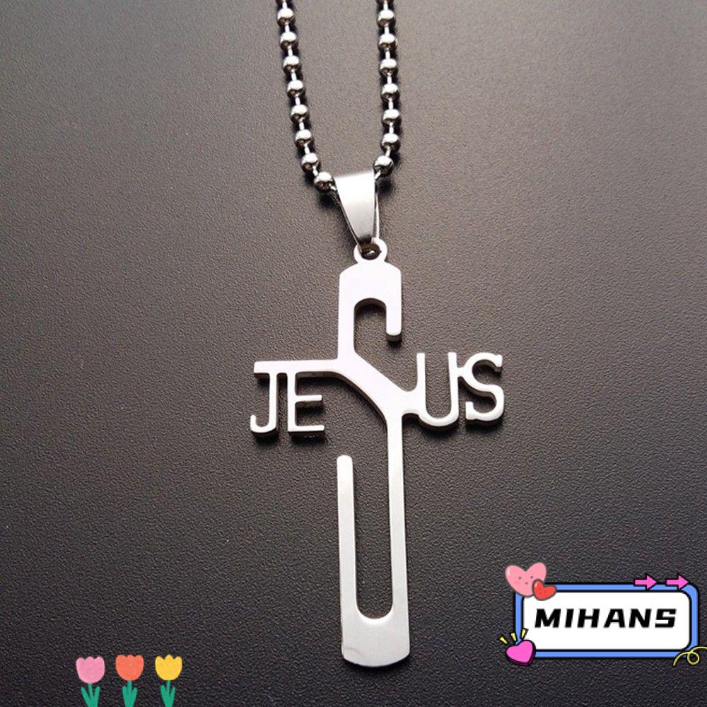 Vòng cổ Inox Mặt Biểu Tượng Christian Thời Trang Cho Nam