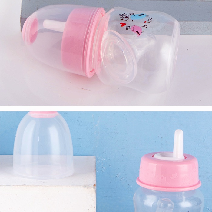 Bình Uống Nước Chống Tràn 60ML Dành Cho Bé Sơ Sinh 0-6 Tháng