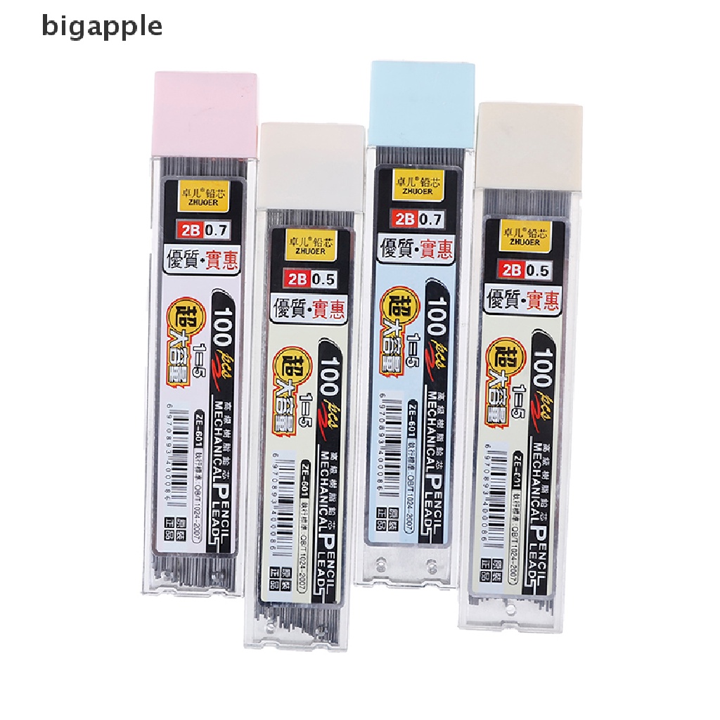 Set 100 Ruột Bút Chì Bấm 2b Thay Thế Tiện Lợi   Phụ Kiện Chuyên Dụng Dành Cho Xe Rdgg