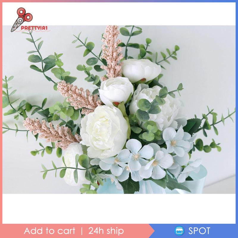 [Prettyia1] Bó Hoa Cưới Giả Cho Cô Dâu