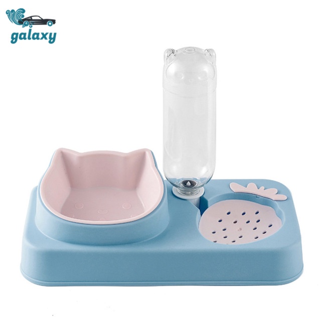 Galaxy Bát Đựng Thức Ăn 3 Trong 1 Chống Nghẹn Cho Thú Cưng