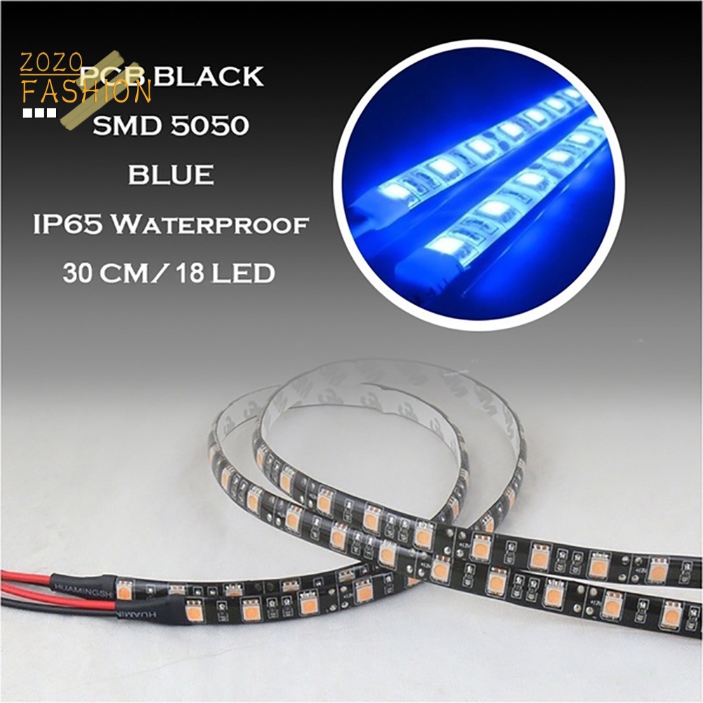 Dải Đèn LED Linh Hoạt 12V 5050 Chống Thấm Nước Trang Trí Xe Hơi / Xe Tải / Tàu Thuyền