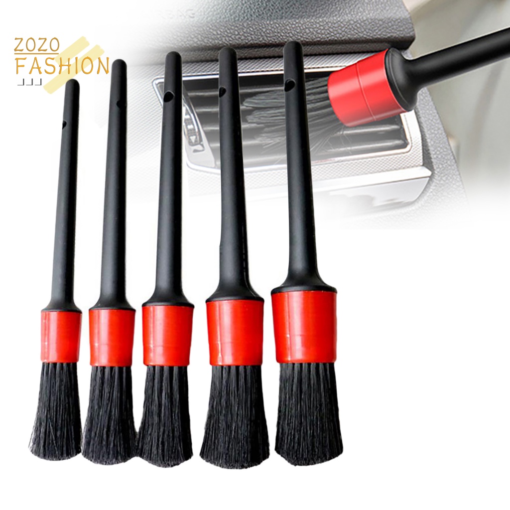 Bộ 5 Cọ Vệ Sinh Xe Hơi Bằng PP Mềm Mại Đa Năng Tiện Dụng