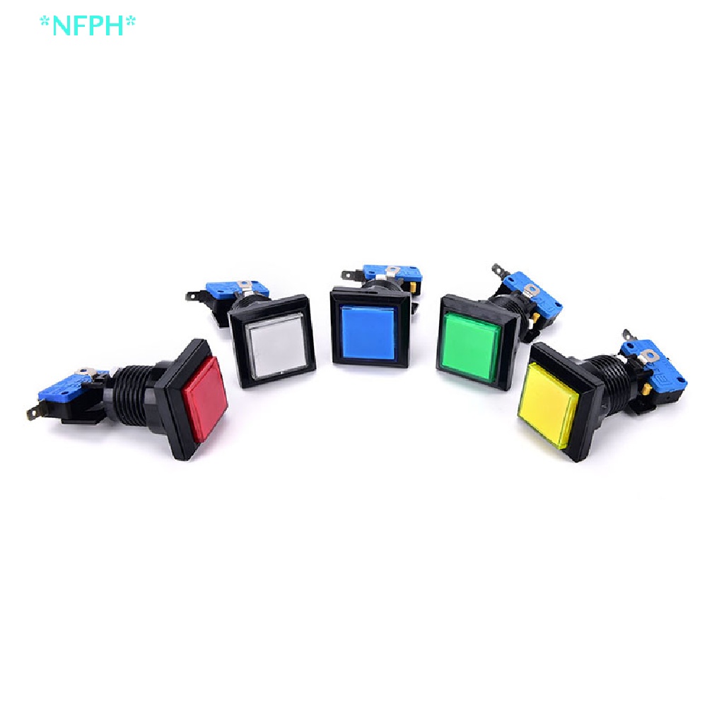 Nút Nhấn 33mm Có Đèn LED Cho Máy Chơi game Mới